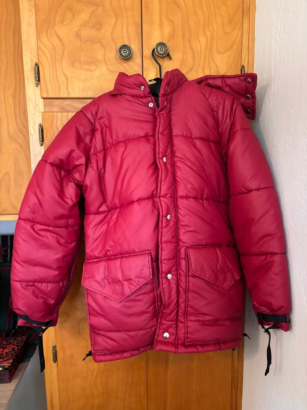 Vintage 1970s MSR Mountain Safety Research Polarguard Puffer Parka Jacket M